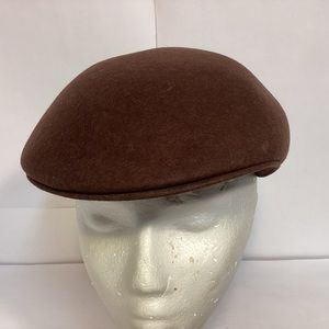 Broner London vintage Mens Wool Ascot Hat Size Medium made in USA Newsboy hat